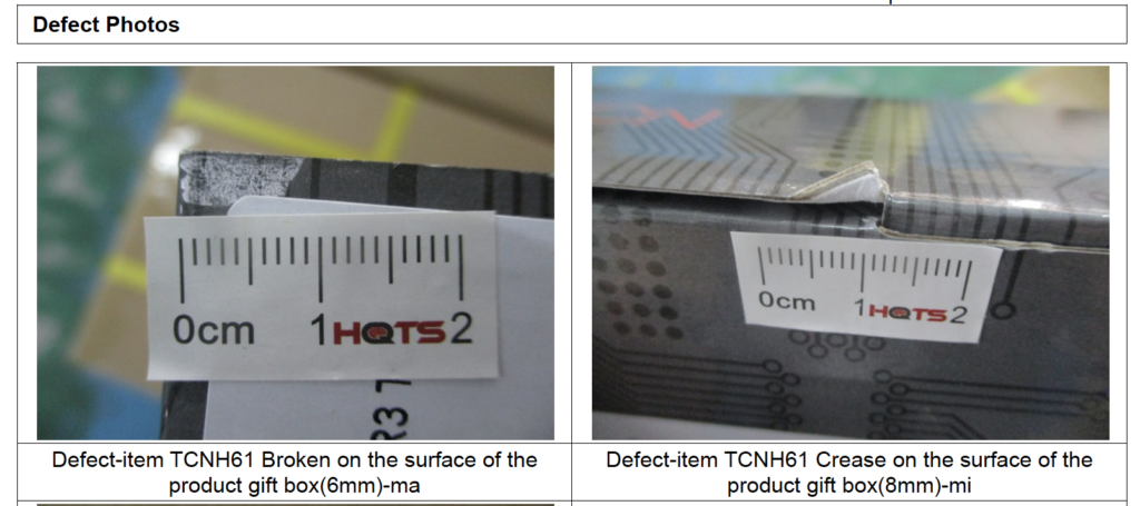 Electronics Component Visual Check Package